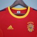 Retro Spain 2002 home version short sleeve training suit