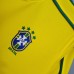 Retro Brazil 1998 home version short sleeve training suit
