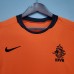 Retro Netherlands 2002 home version short sleeve training suit