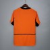 Retro Netherlands 2002 home version short sleeve training suit