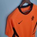 Retro Netherlands 2002 home version short sleeve training suit