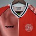 Retro Denmark 1986 home version short sleeve training suit