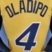 2021 OLADIPO#4 Heat Bonus Edition Yellow NBA Jersey
