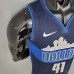 NOWITZKI#41 Lone Ranger Iceberg Edition NBA Jersey