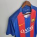 Retro Barcelona 16/17 home training suit short sleeve