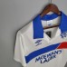 Retro Wanderer Rangers 1994 away version short sleeve training suit