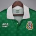Retro Mexico 1995 home version short sleeve training suit