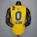 2021 LILLARO#0 All-Star Yellow NBA Jersey