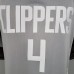 2021 RONDO 4 Los Angeles Clippers Bonus Edition Grey NBA Jersey 8143051