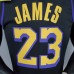 2021 James 23 Los Angeles Lakers Black Latin Black NBA Jersey 5548516