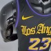 2021 James 23 Los Angeles Lakers Black Latin Black NBA Jersey 5548516