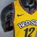 HARRIS 12 Brooklyn Nets Commemorative Edition Yellow NBA jersey 8851309