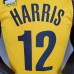 HARRIS 12 Brooklyn Nets Commemorative Edition Yellow NBA jersey 8851309
