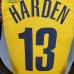 Harden 13 Brooklyn Nets Commemorative Edition Yellow NBA jersey 1015077