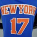2021 LIN 17 New York Knicks Blue NBA Jersey 8333119