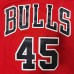 Chicago Bulls 45 Jordan Retro Red NBA Jersey 9063452