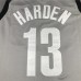 Brooklyn Nets 13 Gray NBA Jersey 3233160