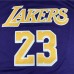 Los Angeles Lakers 23 Jordan Purple NBA Jersey 9716176