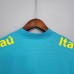 2021 Brazil Pre match Blue Jersey version short sleeve 8762527