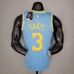 2021 DAVIS 3 Lakers Minneapolis Edition Blue NBA Jersey 4628797