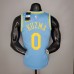 2021 KUZMA 0 Lakers Minneapolis Edition Blue NBA Jersey 7127593