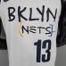 HARDEN#13 Brooklyn Nets graffiti white NBA jersey-2680889