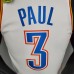 PAUL#3 Thunder White NBA Jersey-3702317