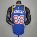 WIGGINS#22 75th Anniversary Warriors Blue NBA Jersey-3919297