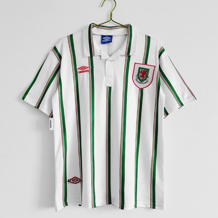 Retro 1993 95 Wales away Jersey version short sleeve 4628826