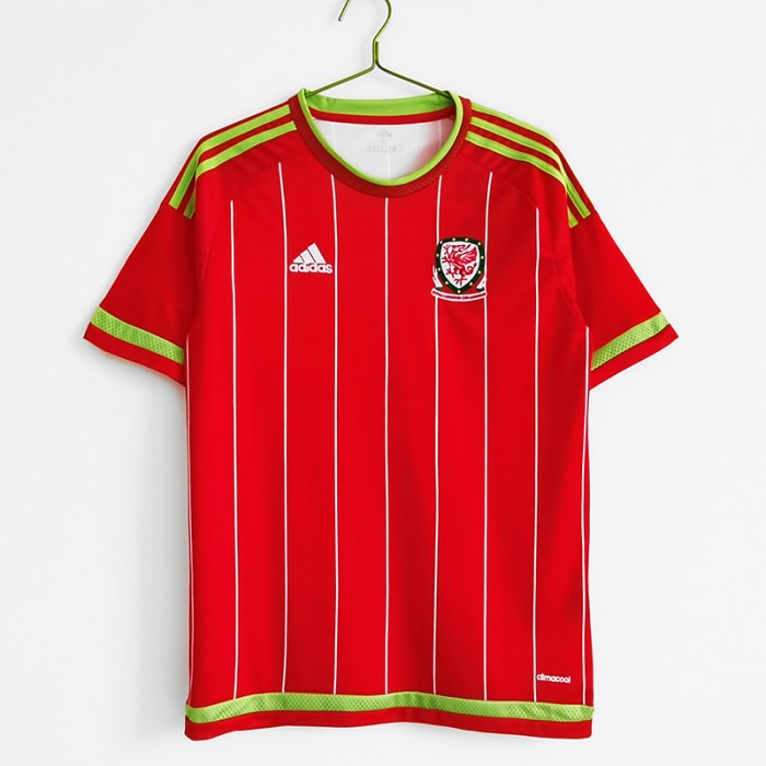 Retro 2015 16 Wales home Jersey version short sleeve 6731907