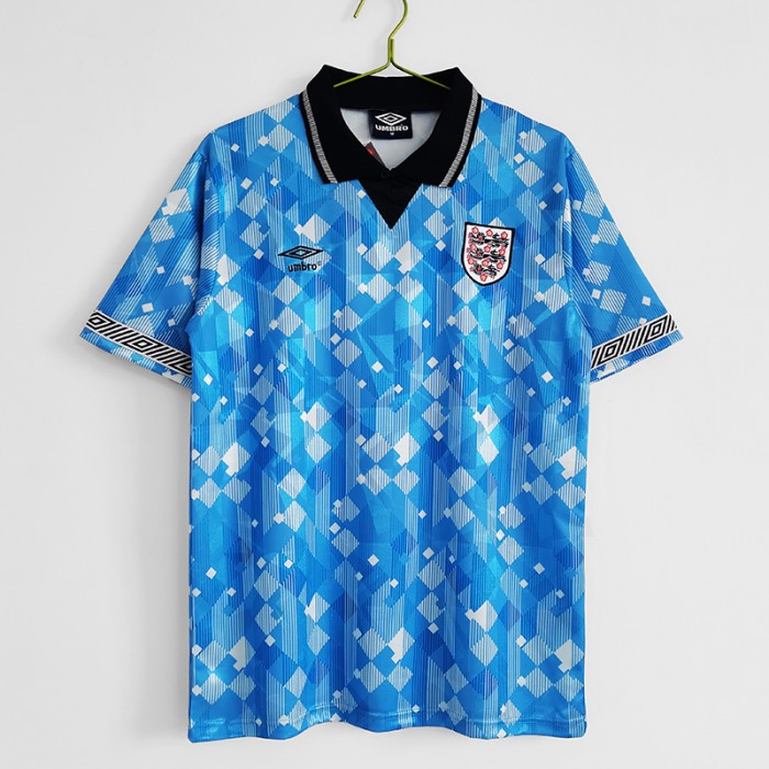 Retro 1990 England away Jersey version short sleeve 5808400