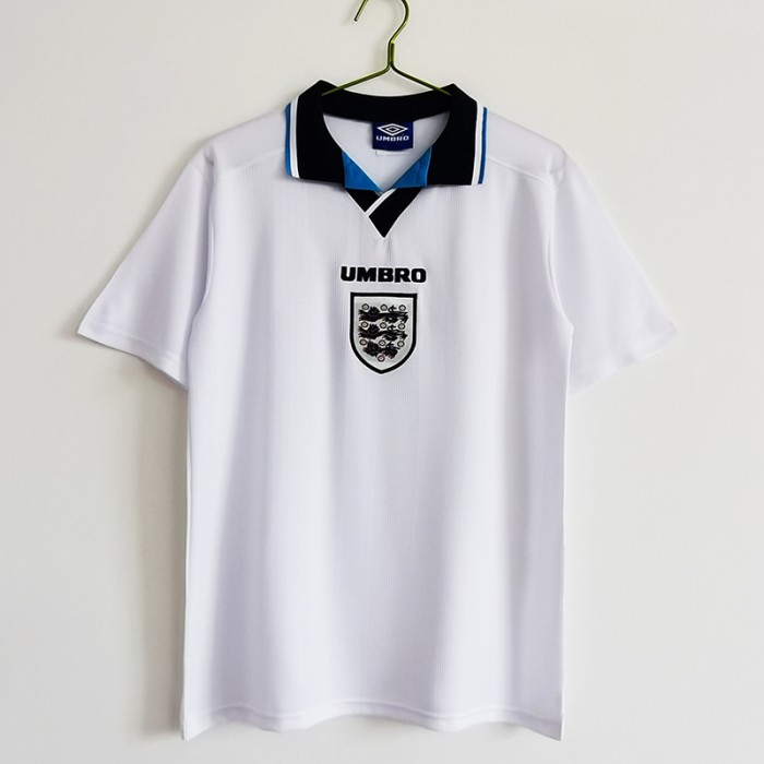 Retro 1996 England home Jersey version short sleeve 7933660
