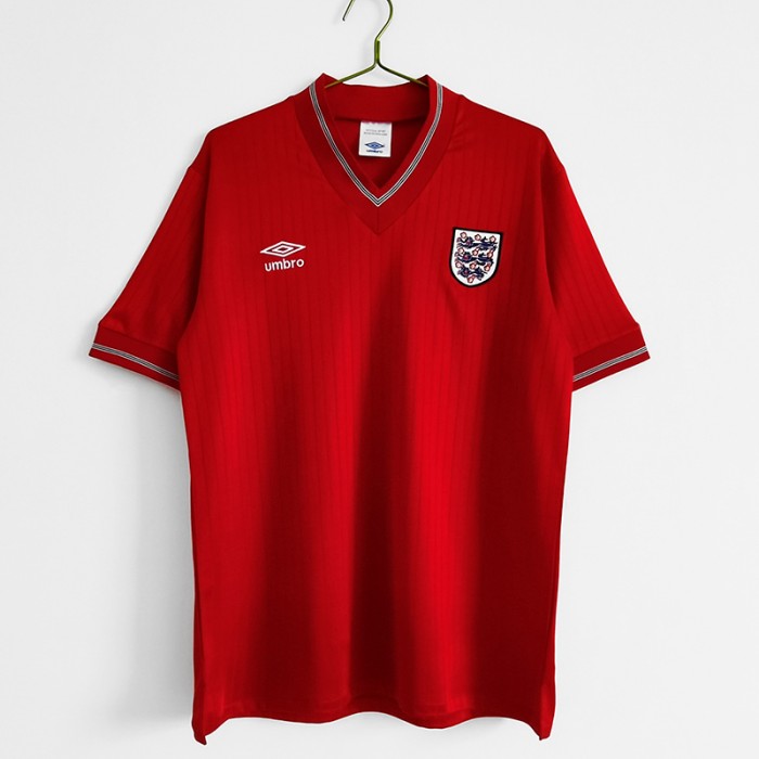 Retro 1984 87 England away Jersey version short sleeve 8491974