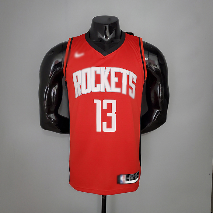 2021 HARDEN 13 Houston Rockets Red NBA Jersey 9399267