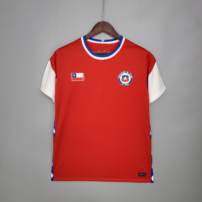 2021 Chile International Edition home Jersey version short sleeve-1696311
