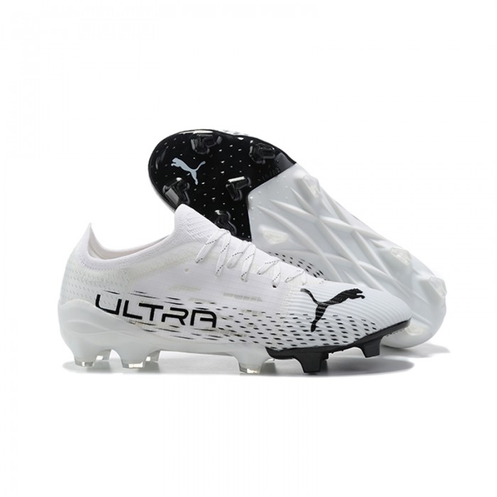 Ultra 1.2 FG Soccer Shoes White Black-5864193