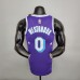 2022 75th Anniversary Howard #0 Lakers City Edition Purple NBA Jersey-5376884