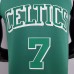 2022 season Brown#7 Boston Celtics Teltes City Edition Green NBA Jersey-316382