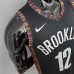 Harris#12 Brooklyn Nets City version black NBA jersey-5258725