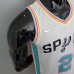 2022 Season Leonard #2 San Antonio Spurs City Edition White NBA Jersey-7459461