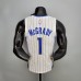 McGrady #1 Magic White NBA Jersey-7304320