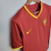 Retro 2000 Portugal home Jersey version short sleeve-341662