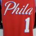 2022 Philadelphia 76ers Harden #1 V-Neck Red NBA Jersey-318237