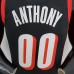 2022 Season Anthony #00 Trail Blazers Urban Edition Black NBA Jersey-9046193