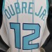 75th Anniversary Oubre #12 Charlotte Hornets White NBA Jersey-1657278