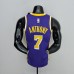 75th Anniversary Anthony #7 Los Angeles Lakers Jordan Purple NBA Jersey-8941144
