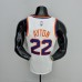 75th Anniversary Ayton #22 Phoenix Suns White NBA Jersey-8382232