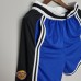 2022 New York Knicks NBA US Training Shorts Blue Black-5734129