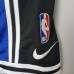 2022 New York Knicks NBA US Training Shorts Blue Black-5734129