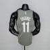 75th Anniversary Irving #11 Brooklyn Nets City Edition Gray NBA Jersey-4049319